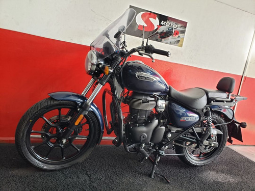 Royal Enfield Meteor 350 Abs Stellar Blue 2023 Azul