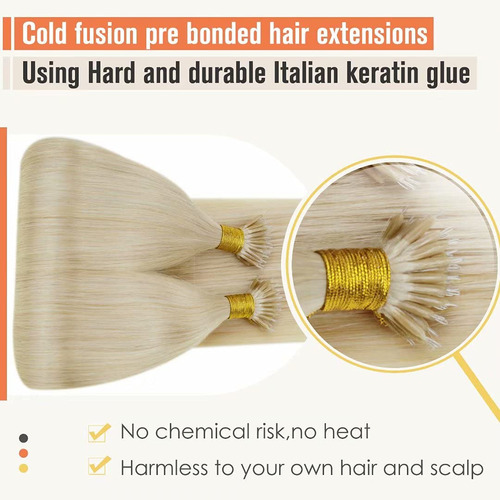 Real Brasileño Remy Extensiones De Cabello Humano Micro Ring