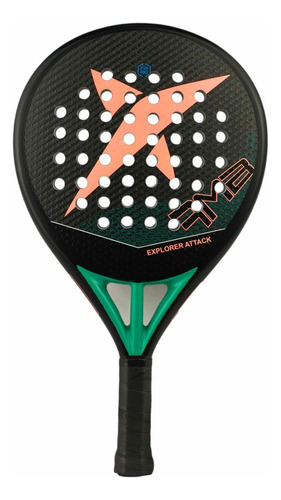 Paleta Padel Drop Shot Explorer Attack + Regalos - Olivos