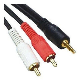 Puntotecno - Cable Adaptador Audio Plug 3,5 Mm A Rca 1,5 Mts