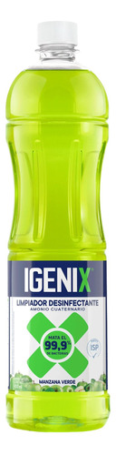 Igenix Limpiador Desinfectante Manzana Verde 900ml