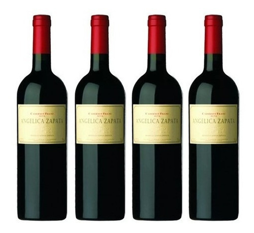 Vino Cabernet franc Angélica Zapata Cabernet Franc Alta pack x 4 u