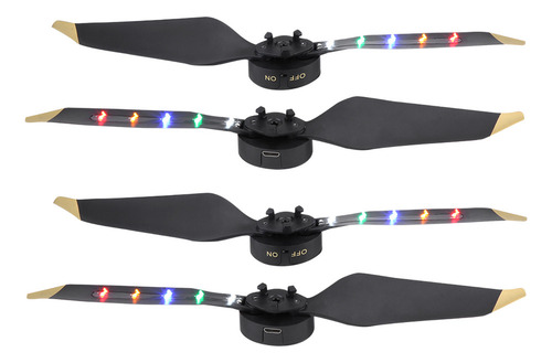 Hélices Led 8331 Recargables De Liberación Rápida Rc Drone P