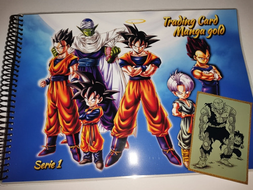 Coleccionador Dragon Ball Trading Card Manga Gold Env Gratis