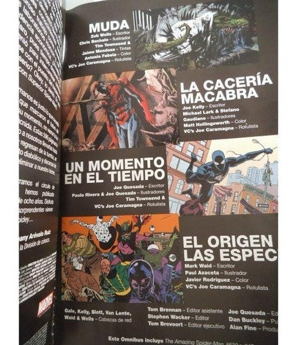Imagen 5 de 5 de The Amazing Spiderman Marvel Omnibus Televisa