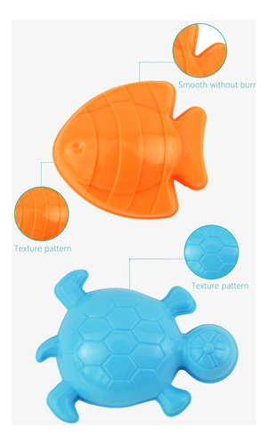 Juego De Arena Para Playa, 5 Piezas, Sand Play Sandpit Toy S