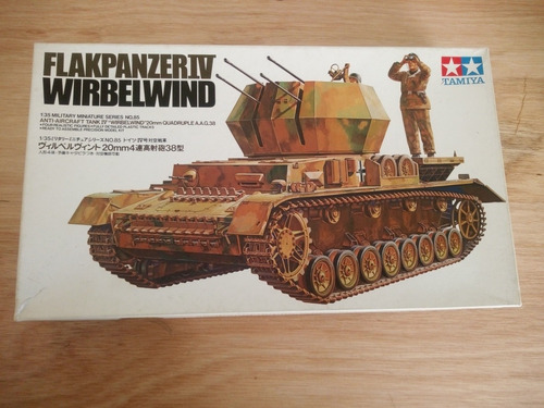  Tamiya Tanque Flakpanzer Iv Wirbelwind 1/35 No Italeri