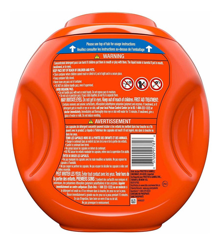 Tide Pods 3 En 1 He Turbo Detergente Pacs, Spring Meadow Olo