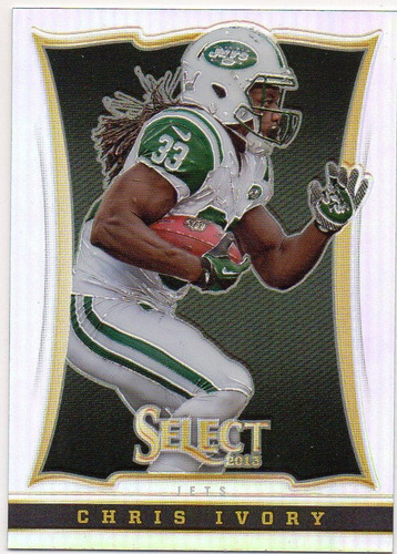 2013 Select Football Refractor Chris Ivory Jets Rb (Usado)