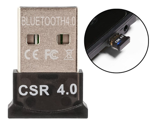 Adaptador Bluetooth Usb 4.0 Audio Pc Parlantes Celular Otec