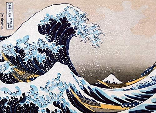 Eurographics Great Wave Kanagawa De Hokusai Puzzle (1000 Pie