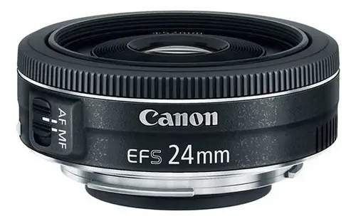 ★美品★ Canon EF-S 24mm 1:2.8 STM Lente Canon EF-S 24mm F/2.8 STM | MercadoLivre