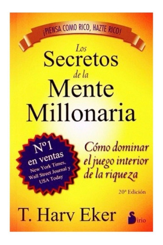 Libro Los Secretos De La Mente Millonaria - T. Harv Eker