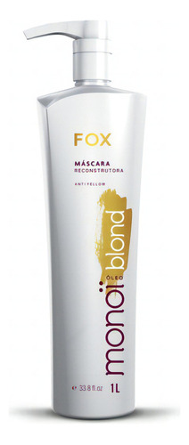 Máscara Botox Fox Monoi Blond 1l