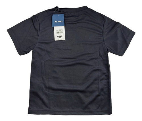 Playera Camiseta Cuello Redondo Junior Negro Xl