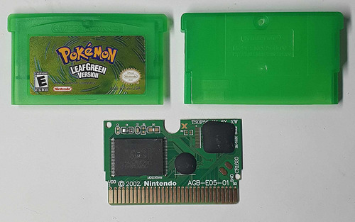 Pokémon Leafgreen Gba Físico Genérico Graba Partida Retromx