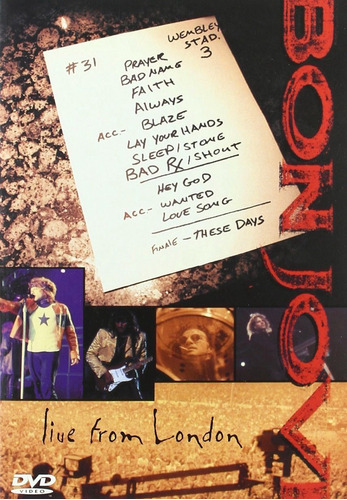 Bon Jovi: Live From London (dvd + Cd)