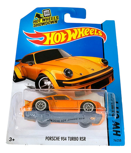 Hot Wheels 2014 Porsche 934 Turbo Rsr Naranja 74/250 Naranja