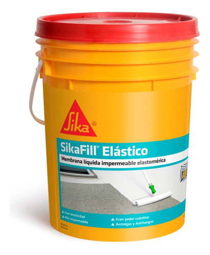 Sikafill Membrana Liquida Gris Balde 20kg