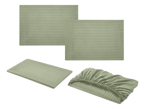 Juego De Sábanas Bajeras P De Cuatro Piezas, Sábana Home Tex