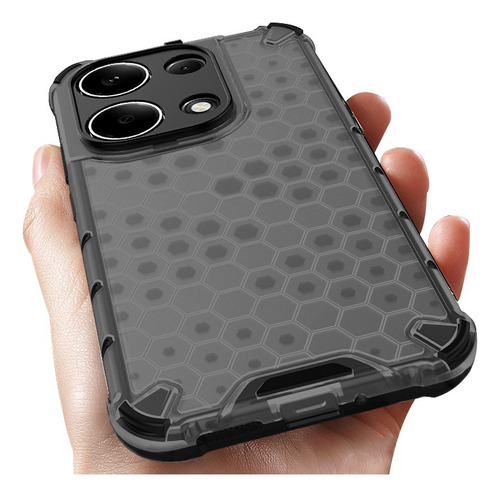 Z For Redmi Note 13 Pro 4g Honeycomb Pattern Hard Rugged