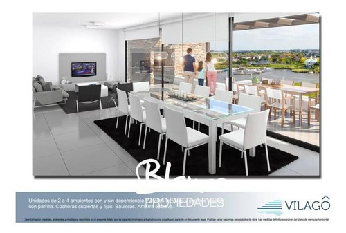 Oportunidad Inversión !!! Excelente 4 Ambientes Plus En Construcción En Edificio Vilago - Nordelta