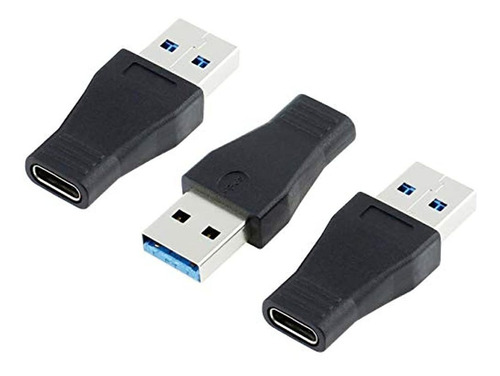 Warmstor Adaptador Usb C Hembra A Usb Macho (3 Unidades), Co