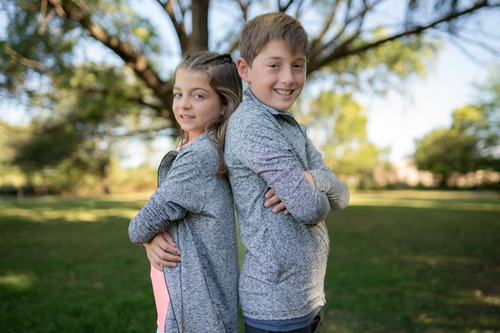 Imagen 3 de 5 de Campera Deportiva Niños - Elastizada