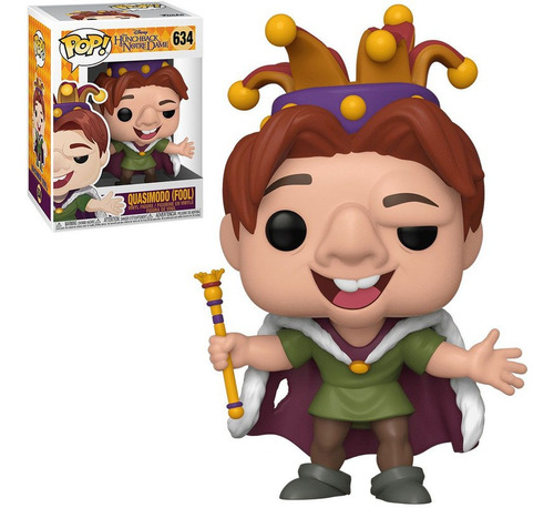 Funko Pop Quasimodo Bobo Fool Corcunda De Notre Dame 634