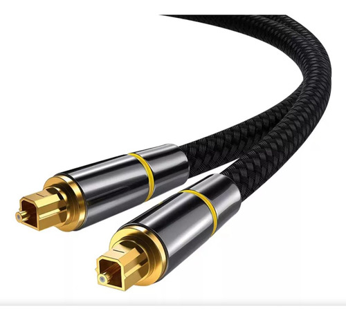 Cable Fibra Óptico Toslink Audio Stereo Digital 2m