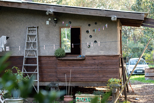 Hermosa Cabaña En Madera Y Bioconstrucción
