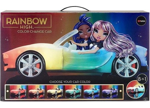Rainbow High Color Change Car Auto Cambia De Color