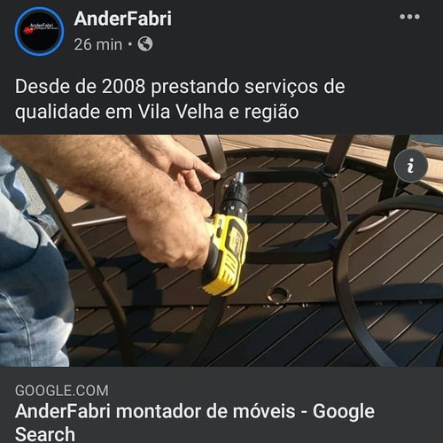 Imagem 1 de 5 de Anderfabri Montagens De Móveis Montador De Móveis