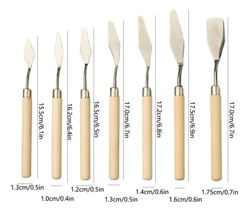 Zy Espátula De Pintura Para Pintura Acrílica Espátula Arte