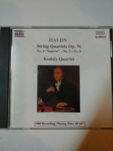 Cd 0128 - Haydn - String Quartets Op. 76 