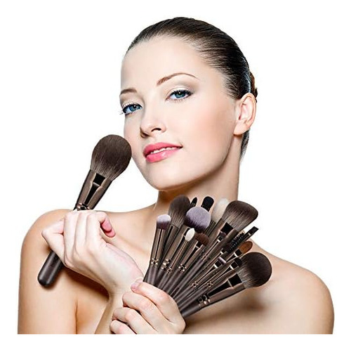Juego De Brochas De Maquillaje Profesional, Brochas De Maqui
