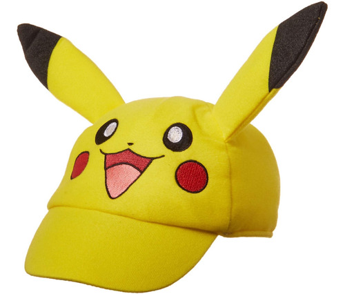 Amscan Amarilla Gorra Pokemon Pikachu Figura Muñeco Niños