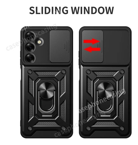 Funda De Teléfono Para Samsung Galaxy A16 A26 A36 A56 A05s A15 A25 A35 A55 A14 A54 5g Armor Funda Protectora Con Lente