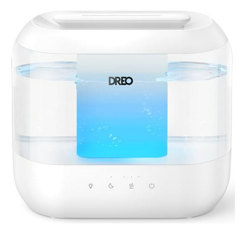 Humidificador  4l Con Difusor De Aceites Y Luz Nocturna