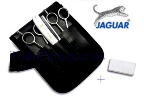 Kit Jaguar Alemania Tijera Corte 82255 + Pulir 83855