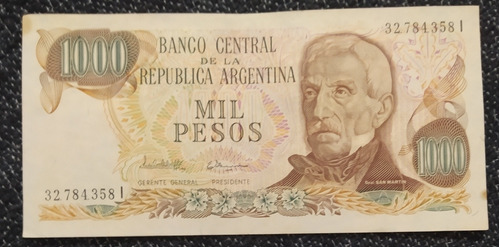 1000 Pesos Ley Bottero 2460