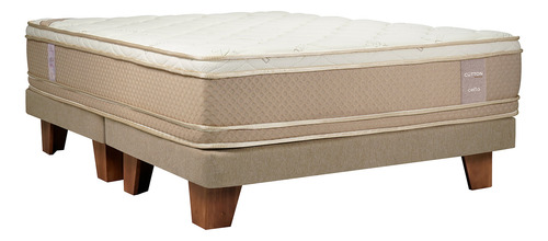 Cama Europea Cotton Organic 2 Plazas X 2mt. B/sep Celta