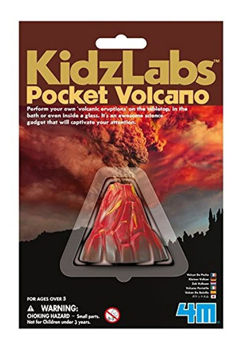 Volcán De Bolsillo Kidzlabs De 4 M Kidzlabs, Experimento