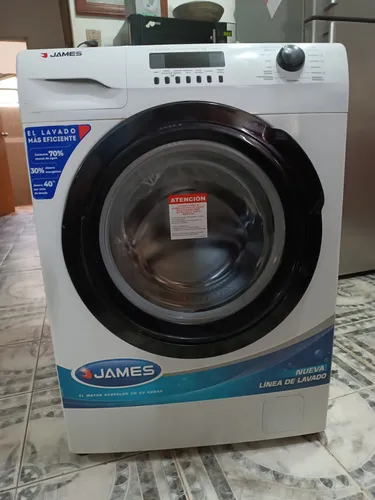 comprar Lavarropas Automático James Hasta 8kg 220v Color Blanco