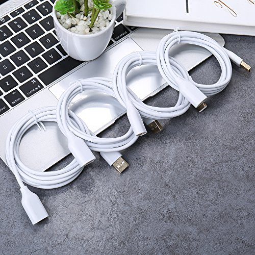 Usb Extension Cables Para Besgoods Keyboard Mouse Printer Bl