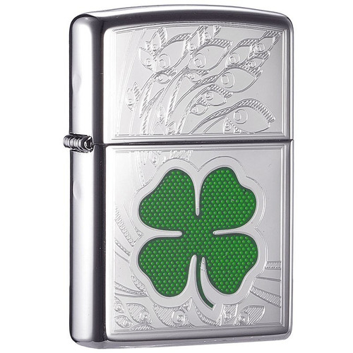 Encendedor Zippo Trebol Grande Made In Usa 28100