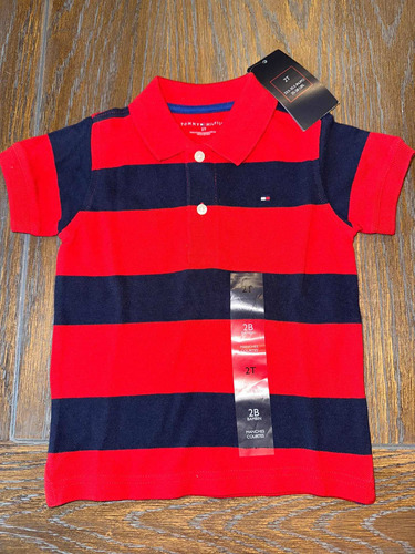 Chomba De Nene Rayas Talle 2 Años Tommy Hilfiger