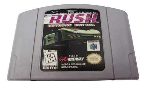 San Francisco Rush Extreme Racing N64 (Reacondicionado)
