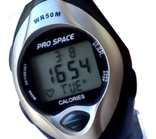Imagen 1 de 3 de Reloj Pro Space Cardio Con Banda Original Monitor Pulsómetro