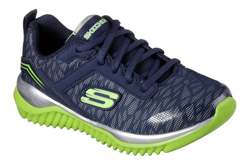 Zapatillas Skechers Niño Turboshift Reflectivas Deportivas